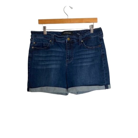 Liverpool The Short Cuffed Jean shorts 31 - Picture 1 of 3